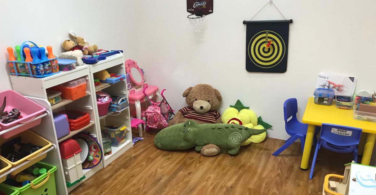 遊戲治療室：以遊戲治療的手法為兒童提供輔導服務